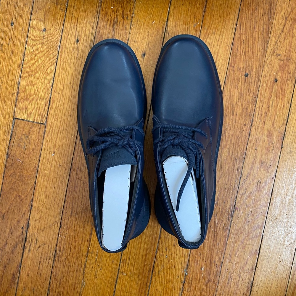 Men's Camper Navy Bill Ankle Boots